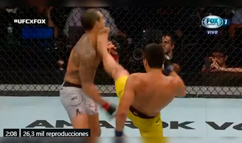 Lyoto Machida propinó terrible patada a Vitor Belfort en el UFC 224 [VIDEO]