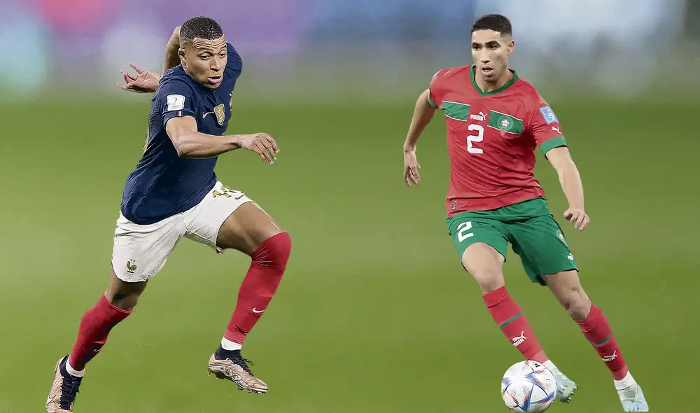 Duelo de nivel. Mbappé y Achraf Hakimi serán los protagonistas de este encuentro. Foto: Difusión Duelo de nivel. Mbappé y Achraf Hakimi serán los protagonistas de este encuentro. Foto: Difusión