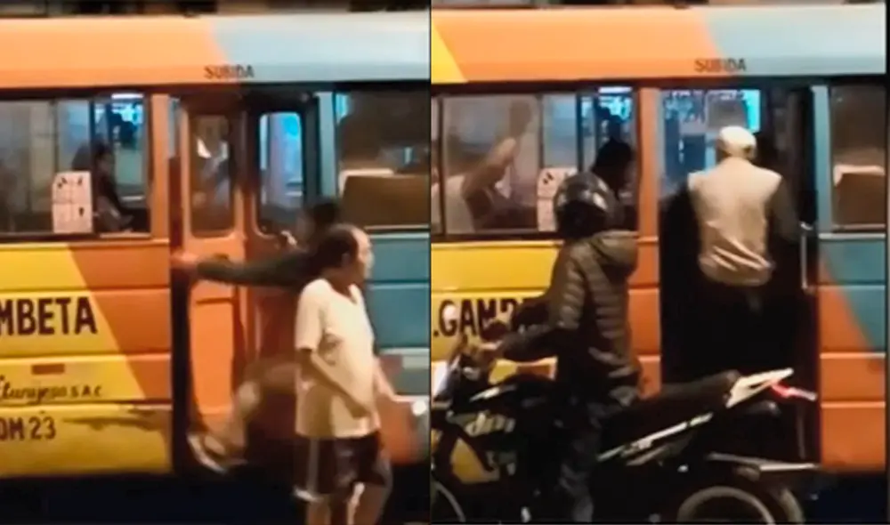 Momentos de asalto. Captura video