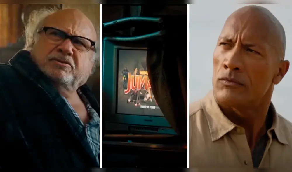Jumanji 3, con Danny DeVito y "La roca" de protagonistas, presentan una singular trama para el gusto de todos sus fans - Fuente: Difusión