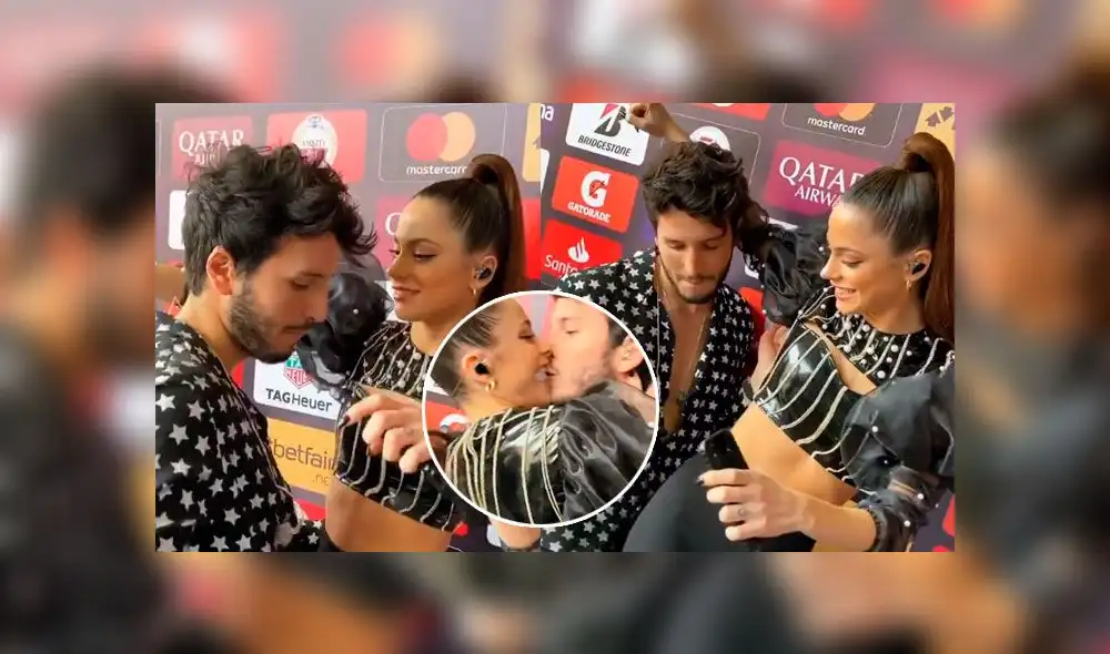 Beso de Tini y yatra