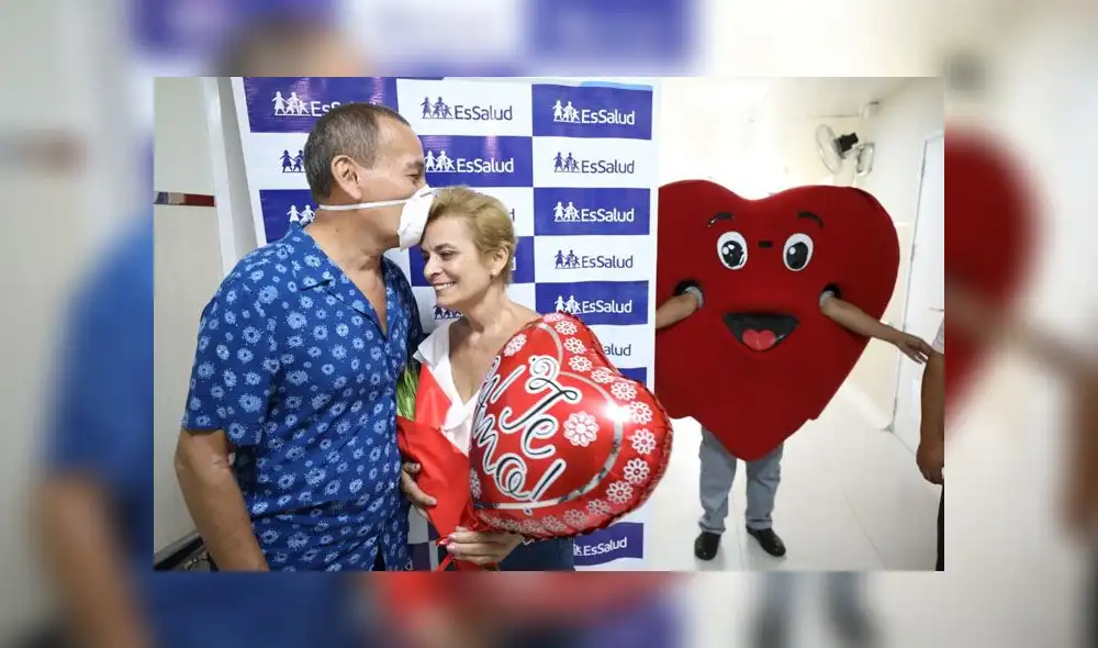 San Valentín: mujer salva la vida de su esposo tras donación de riñón San Valentín: mujer salva la vida de su esposo tras donación de riñón