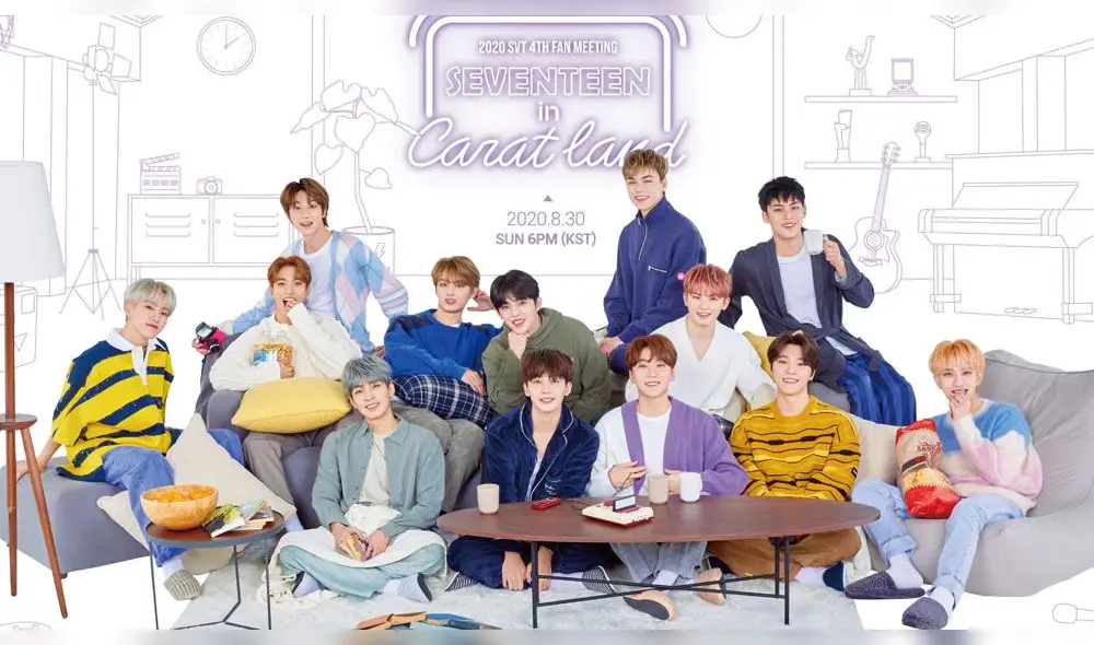 Seventeen en Super ON: TACT 2020, concierto online K-pop. Créditos: Pledis