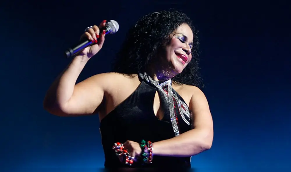 Eva Ayllón en los Latin Grammy 2019. (Foto: La República) Eva Ayllón en los Latin Grammy 2019. (Foto: La República)