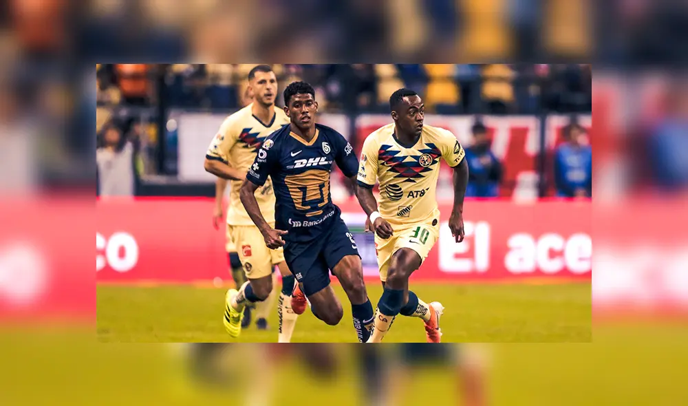 Las 'Águilas' y los 'Felinos' igualaron en el Estadio Azteca. (Foto: Twitter Club América) Las 'Águilas' y los 'Felinos' igualaron en el Estadio Azteca. (Foto: Twitter Club América)