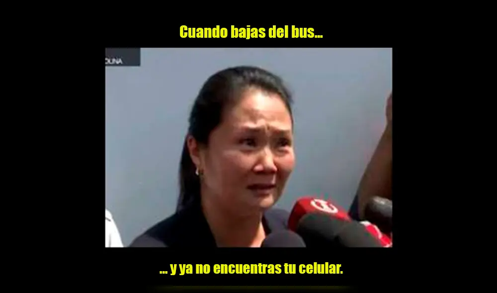 Facebook Viral: Miles de usuarios ironizaron con 'lágrimas' de Keiko Fujimori e hicieron divertidos memes  [FOTOS]