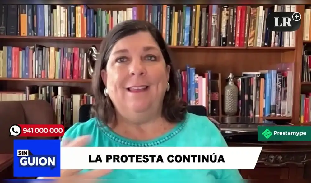 Rosa María Palacios en Sin Guion. Foto: LR+