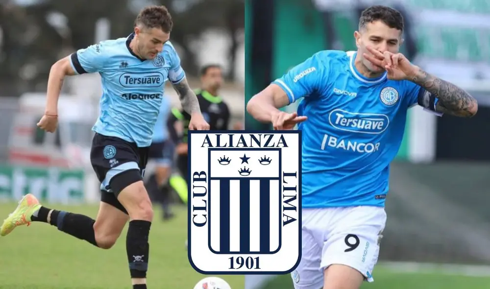 Pablo Vegetti defendió la camiseta de Belgrano en el 2022. Foto: composición/GLR