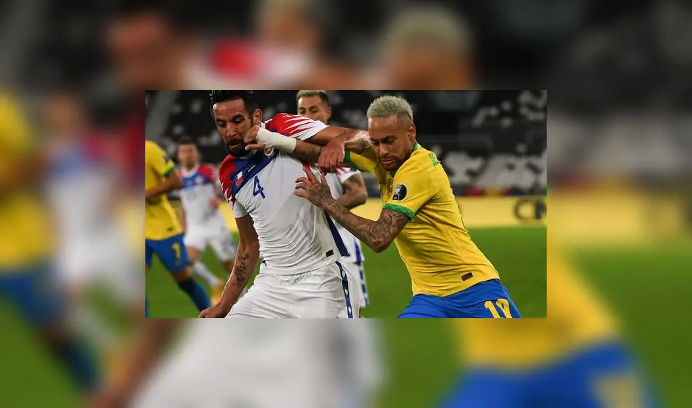 Chile vs. Brasil se miden por la fecha 9 de las Eliminatorias Qatar 2022 este jueves 2 de setiembre Foto:AFP