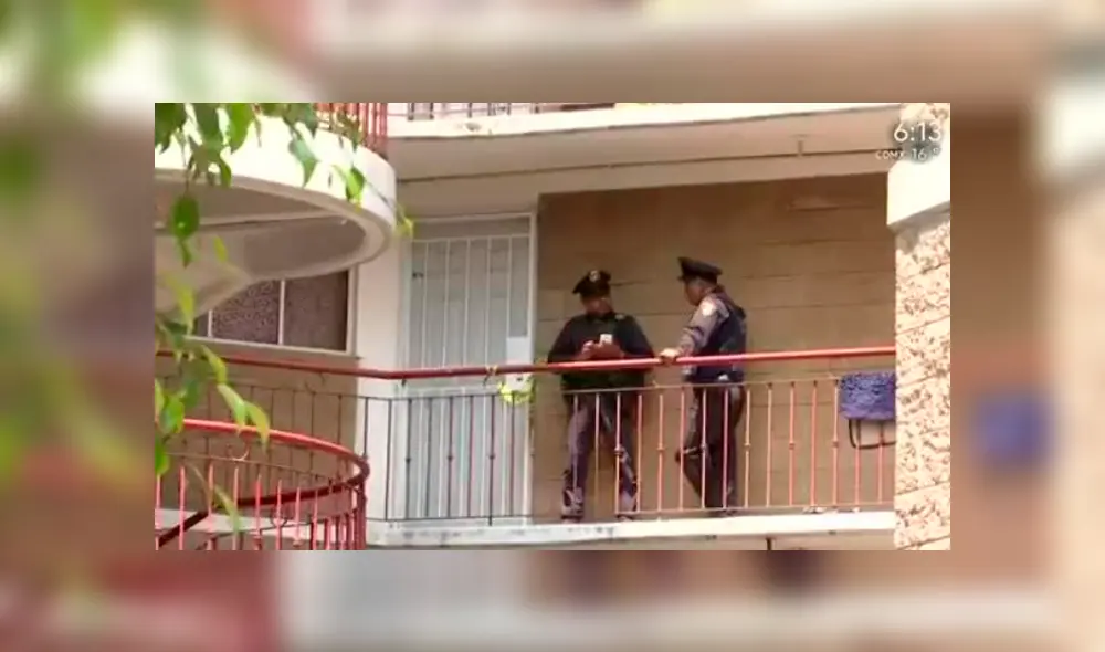 Peritos acudieron el lugar. Foto: Captura/Telediario Peritos acudieron el lugar. Foto: Captura/Telediario