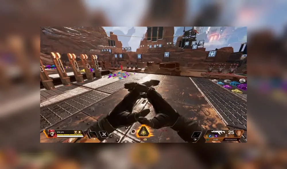 Revenant utiliza el combo de manos del Edo Tensei para activar su habilidad Death Totem. Foto: Apex Legends. Revenant utiliza el combo de manos del Edo Tensei para activar su habilidad Death Totem. Foto: Apex Legends.