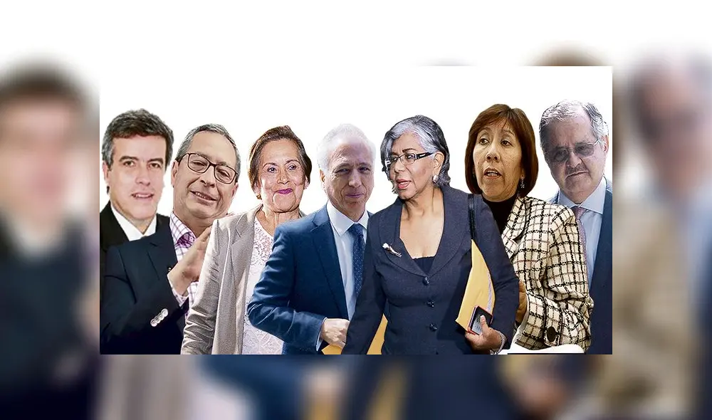 Nuevos miembros de la Junta Nacional de Justicia.