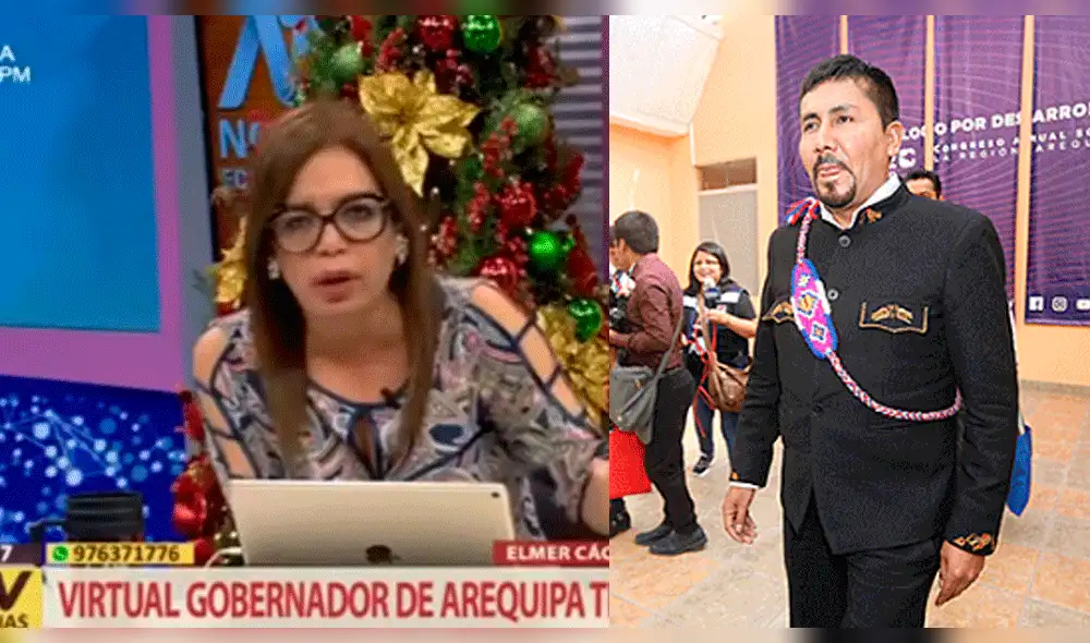 Milagros Leiva responde al virtual gobernador de Arequipa por amenazas [VIDEOS]