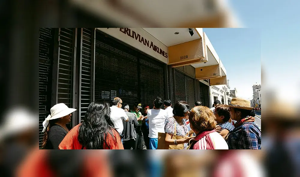 PERUVIAN AIRLINE QUIEBRA