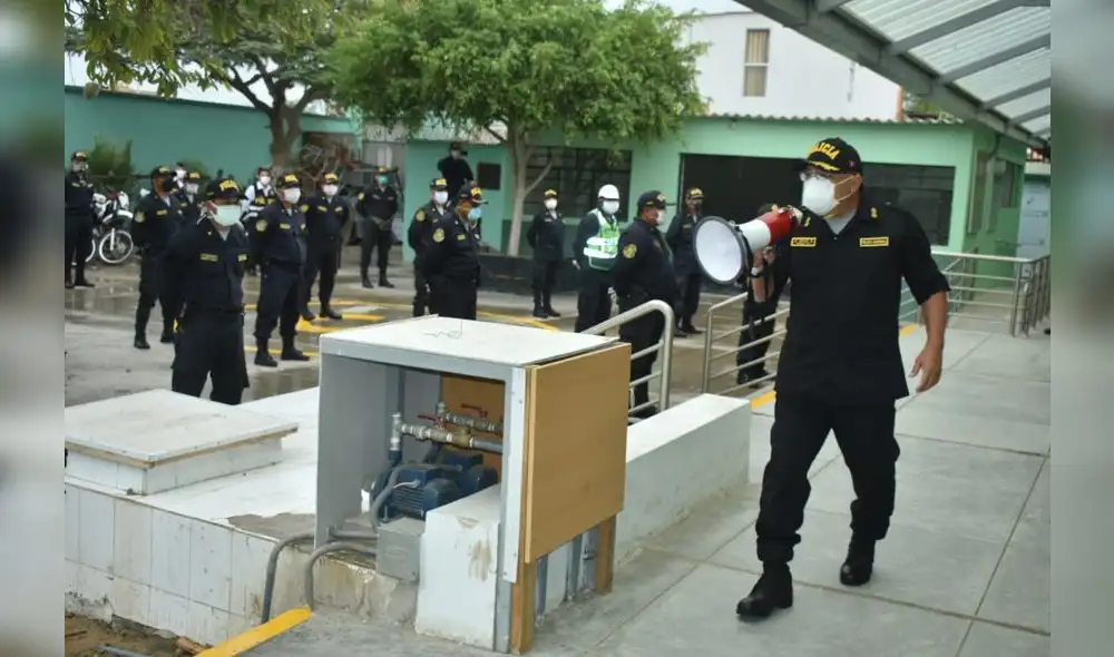 Policía, al mando del general PNP Díaz Zulueta, alista nueva medidas para hacer cumplir cuarentena.