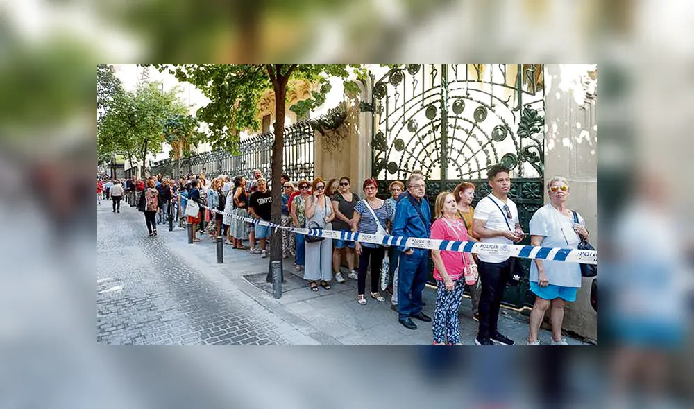 Famosos despiden a Camilo Sesto en España Famosos despiden a Camilo Sesto en España
