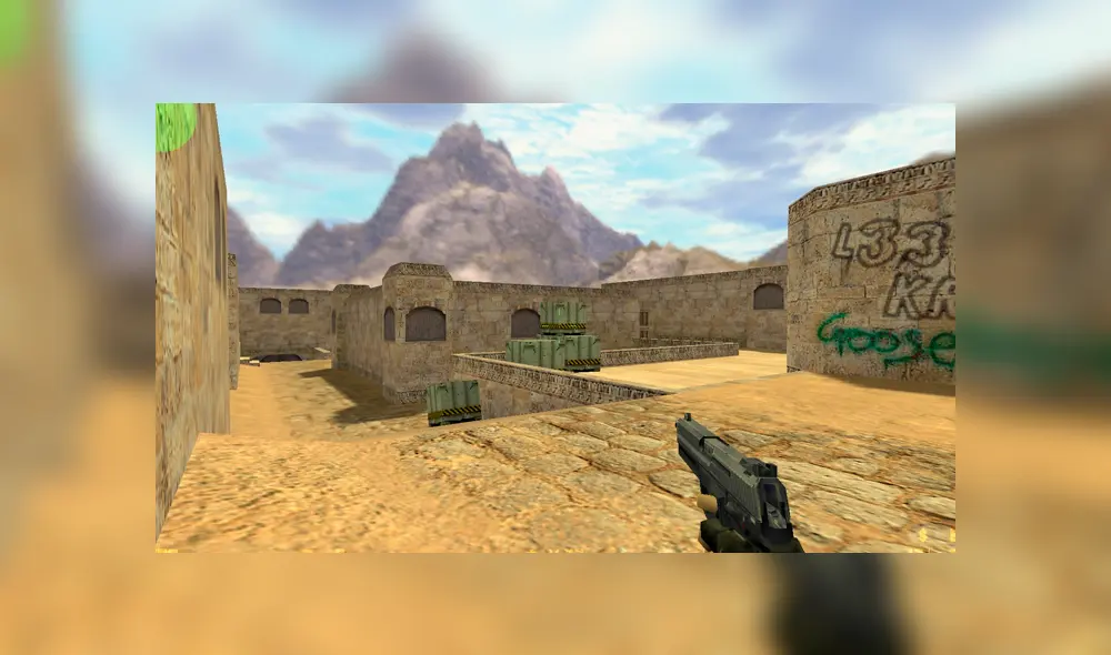 Valve aprovechó la reciente actualización de CS:GO para colocar de_Dust2 en la versión de Counter Striket 1.6 por aniversario del videojuego.