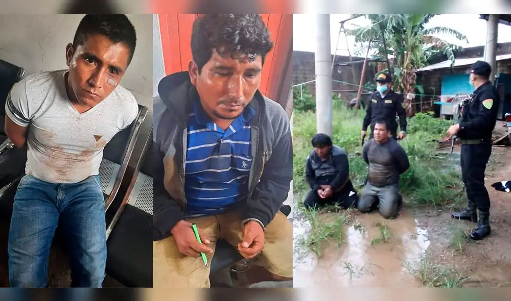 Ladrones fueron capturados tras un trabajo de investigación de la Policía. Foto: Facebook.