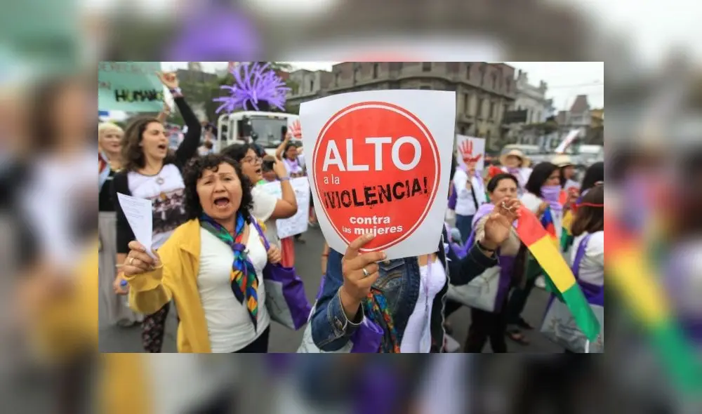 Marcha mujeres. (Foto: La República/Paolo Aguilar)