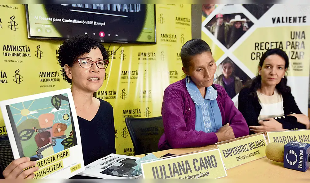 AI: Estado peruano usa patrón para criminalizar a defensores de DDHH AI: Estado peruano usa patrón para criminalizar a defensores de DDHH