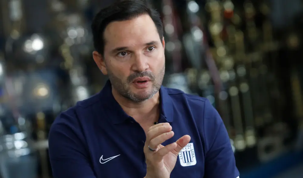 Víctor Hugo Marulanda llegó a Alianza Lima para ser el nuevo gerente deportivo. Foto: GLR/Rodolfo Contreras