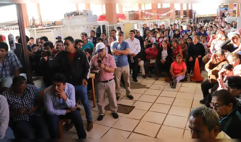 Se informó a los comerciantes sobre los trabajos que se realizaran.