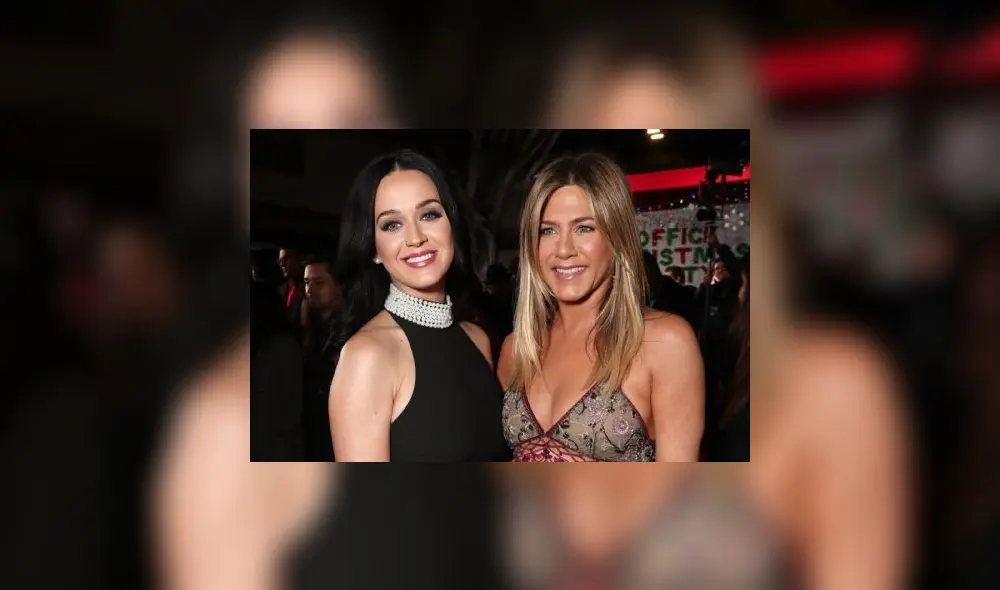 Katy Perry y Jennifer Aniston. Katy Perry y Jennifer Aniston.