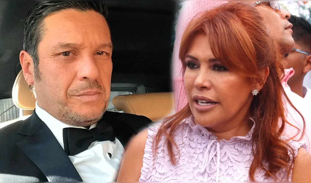 Lucho Cáceres y Magaly Medina Lucho Cáceres y Magaly Medina