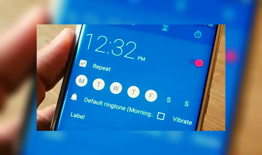 Cómo poner tu música favorita de alarma en tu smartphone Android. Foto: Android.