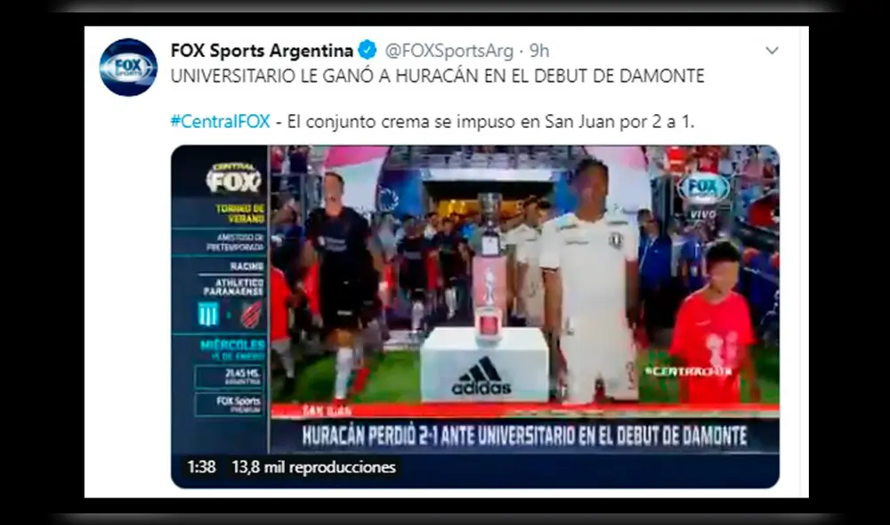 Universitario de Deportes: así informó la prensa argentina sobre el triunfo crema.