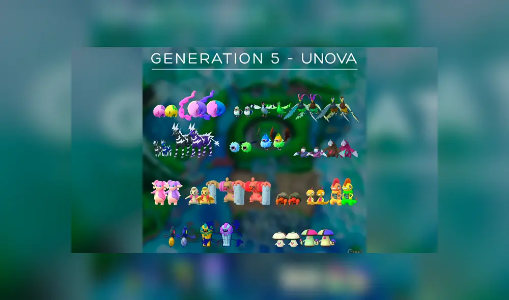 Filtran lista de los pokémon de quinta generación shiny en Pokémon GO Filtran lista de los pokémon de quinta generación shiny en Pokémon GO