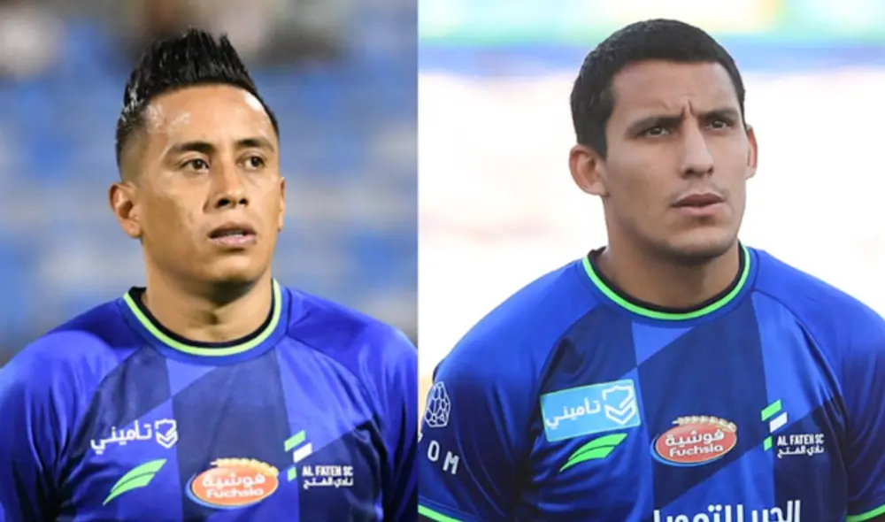 Christian Cueva y Alex Valera quedaron libres del cuadro árabe por falta de pagos. Foto: Al Fateh