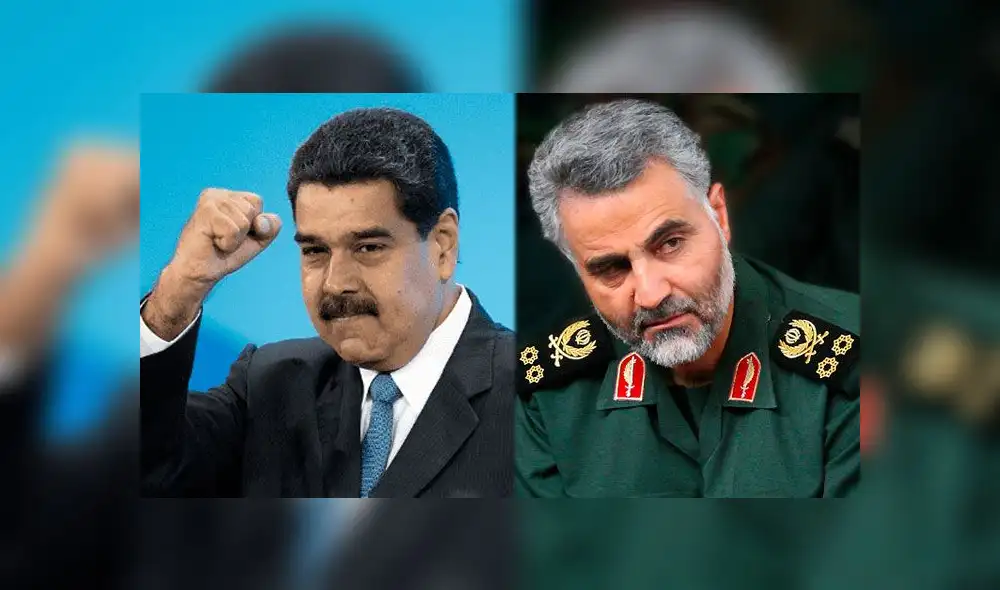 Nicolás Maduro se habría aliado con Qasem Soleimani, según oposición al chavismo. Foto: Composición