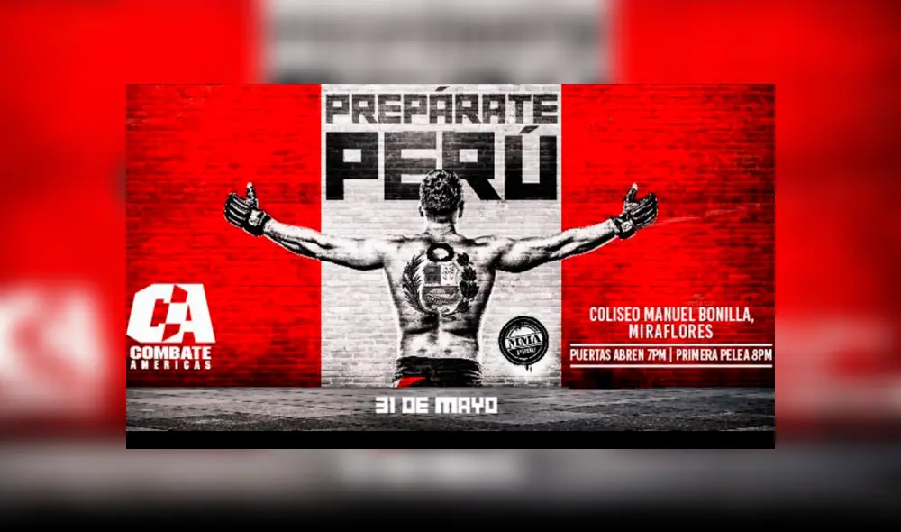 Combate Américas Perú: conoce la cartelera completa del evento