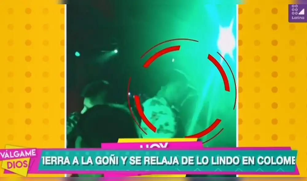 Fabio Agostini olvida a Mayra Goñi y besa apasionadamente a otra mujer