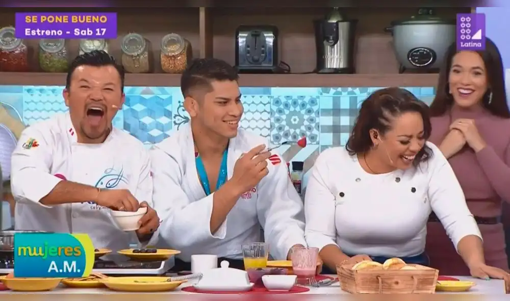 Mirella Paz coqueteó con Yuta Galarreta Villar Mirella Paz coqueteó con Yuta Galarreta Villar