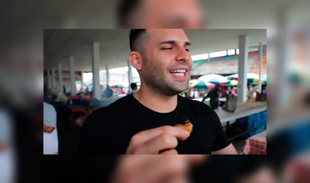 Desliza las imágenes hacia la izquierda para apreciar la reacción del joven peruano tras probar el suri en Iquitos. Desliza las imágenes hacia la izquierda para apreciar la reacción del joven peruano tras probar el suri en Iquitos.