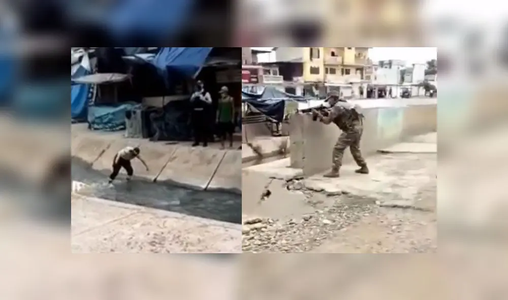 Los venezolanos querían recuperar una bolsa que, según ellos, contenía dinero. Foto: Captura. Los venezolanos querían recuperar una bolsa que, según ellos, contenía dinero. Foto: Captura.