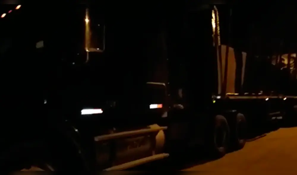 Detiene camión que ingresó a Cajamarca desde Lima.