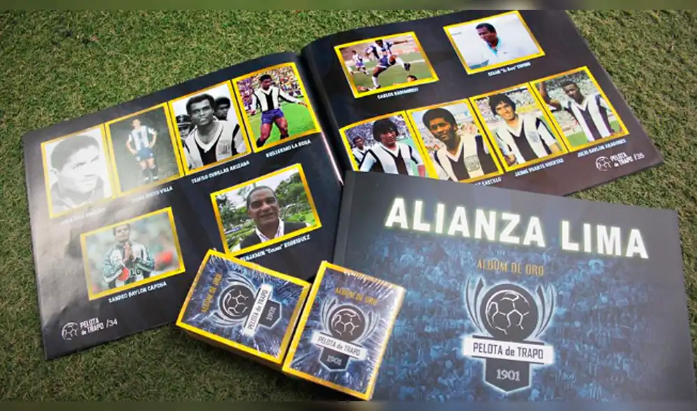 Reeditan álbum de stickers de Alianza Lima [FOTOS]