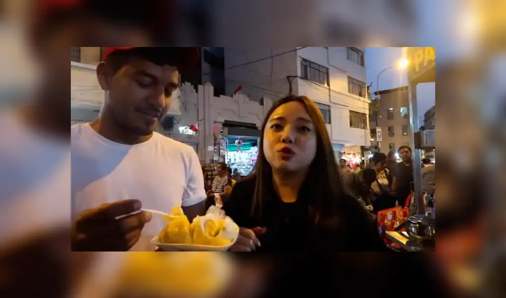 YouTube viral: 'Tía Veneno' sorprende con su sazón a chica coreana que paseaba por Perú [VIDEO]