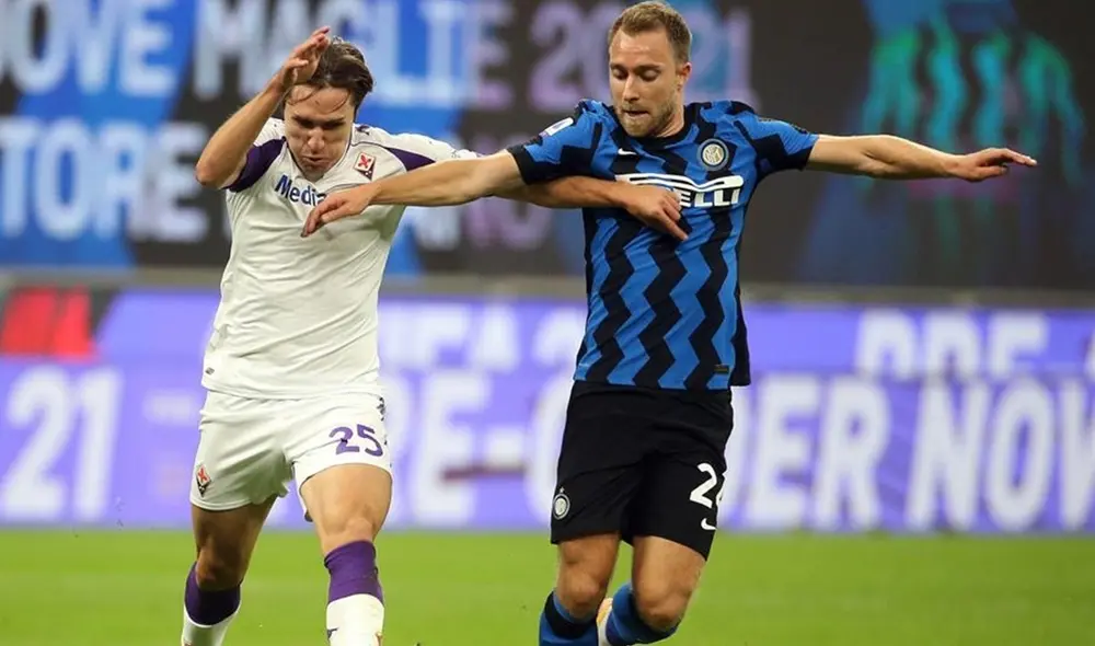 Inter y Fiorentina empatan 1-1 por la Serie A. Foto: EFE