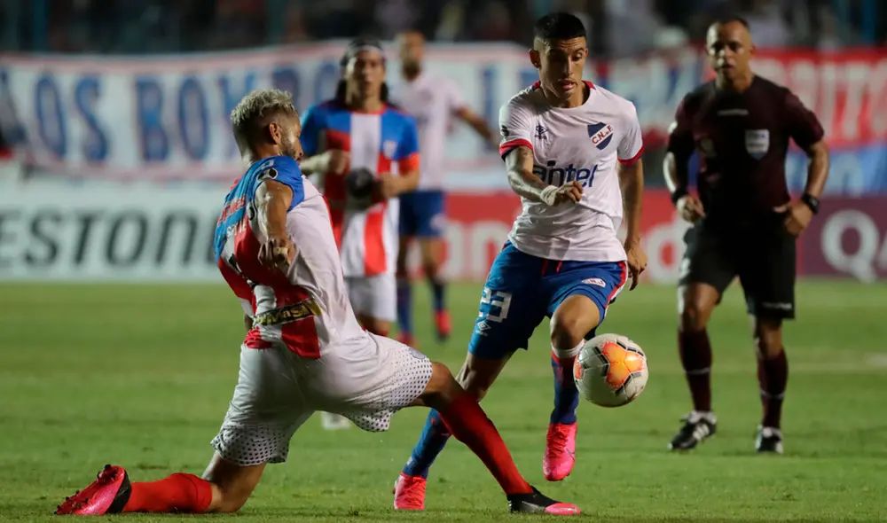 Nacional vs. Estudiantes de Mérida por la segunda fecha del Grupo F de la Copa Libertadores. | Foto: EFE