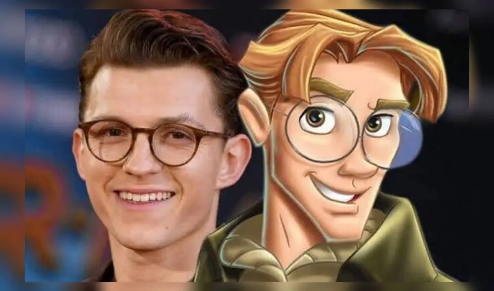 Tom Holland sería Milo Thatch.