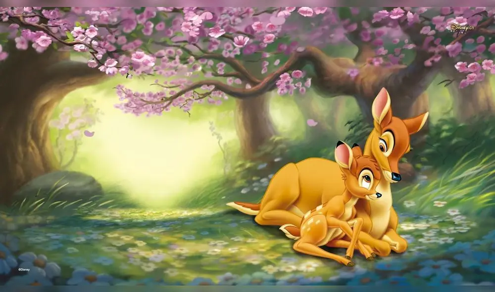 Wallpaper de Bambi. Créditos: Difusión Wallpaper de Bambi. Créditos: Difusión