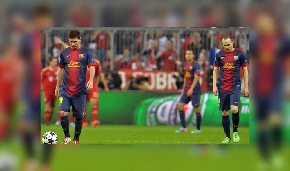 Bayern Barcelona 7 0 champions league