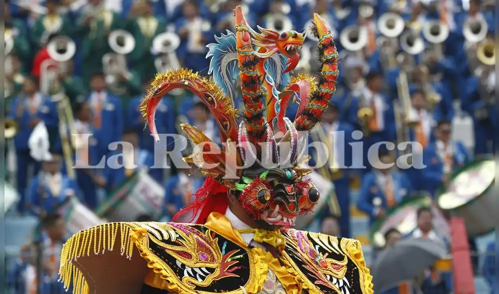 La diablada es una de las danzas más bailadas en este carnaval.
