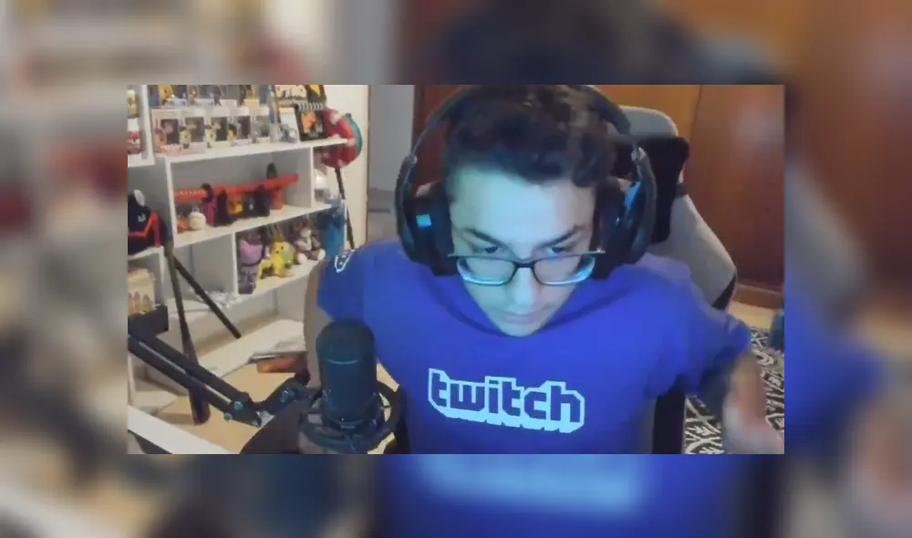 Desliza para ver la polémica reacción del streamer que indignó a miles en YouTube. Foto: Captura.