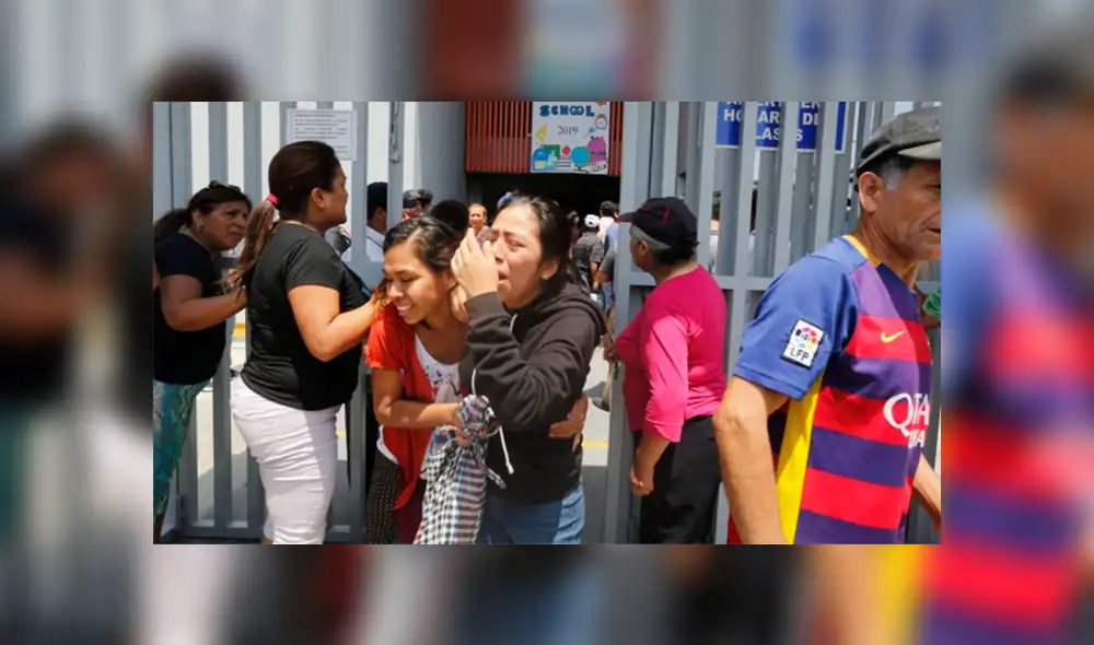 V.E.S.: Disparo en colegio deja un herido y muerto [VIDEO]