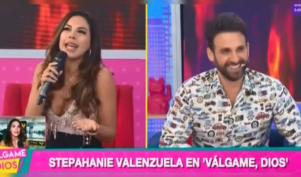Rodrigo González 'trollea' a Stephanie Valenzuela en vivo [VIDEO]